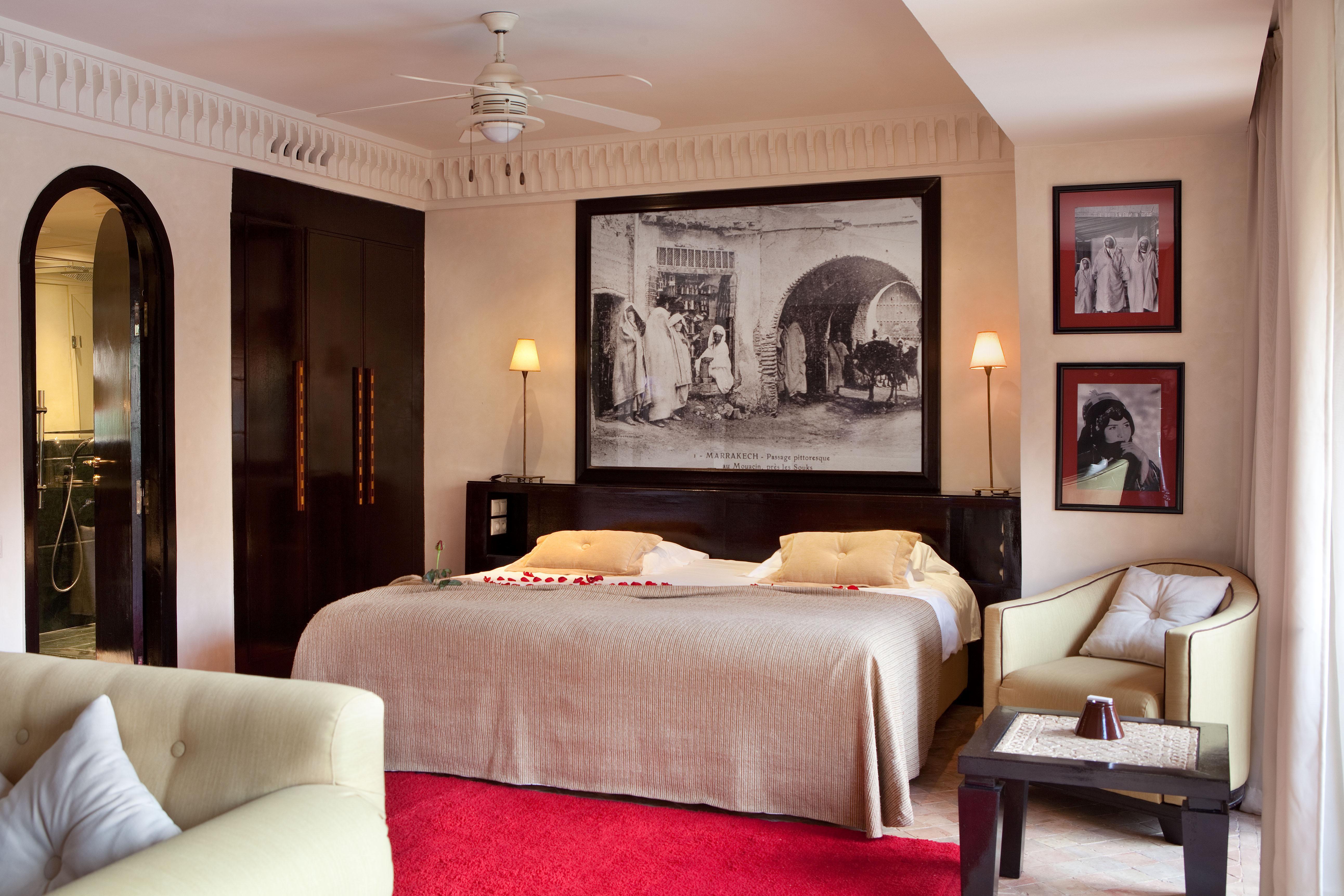 เล ฌาร์แด็ง เดอ ลา กูตูเบีย Hotel มาร์ราเกช ภายนอก รูปภาพ A room at the hotel