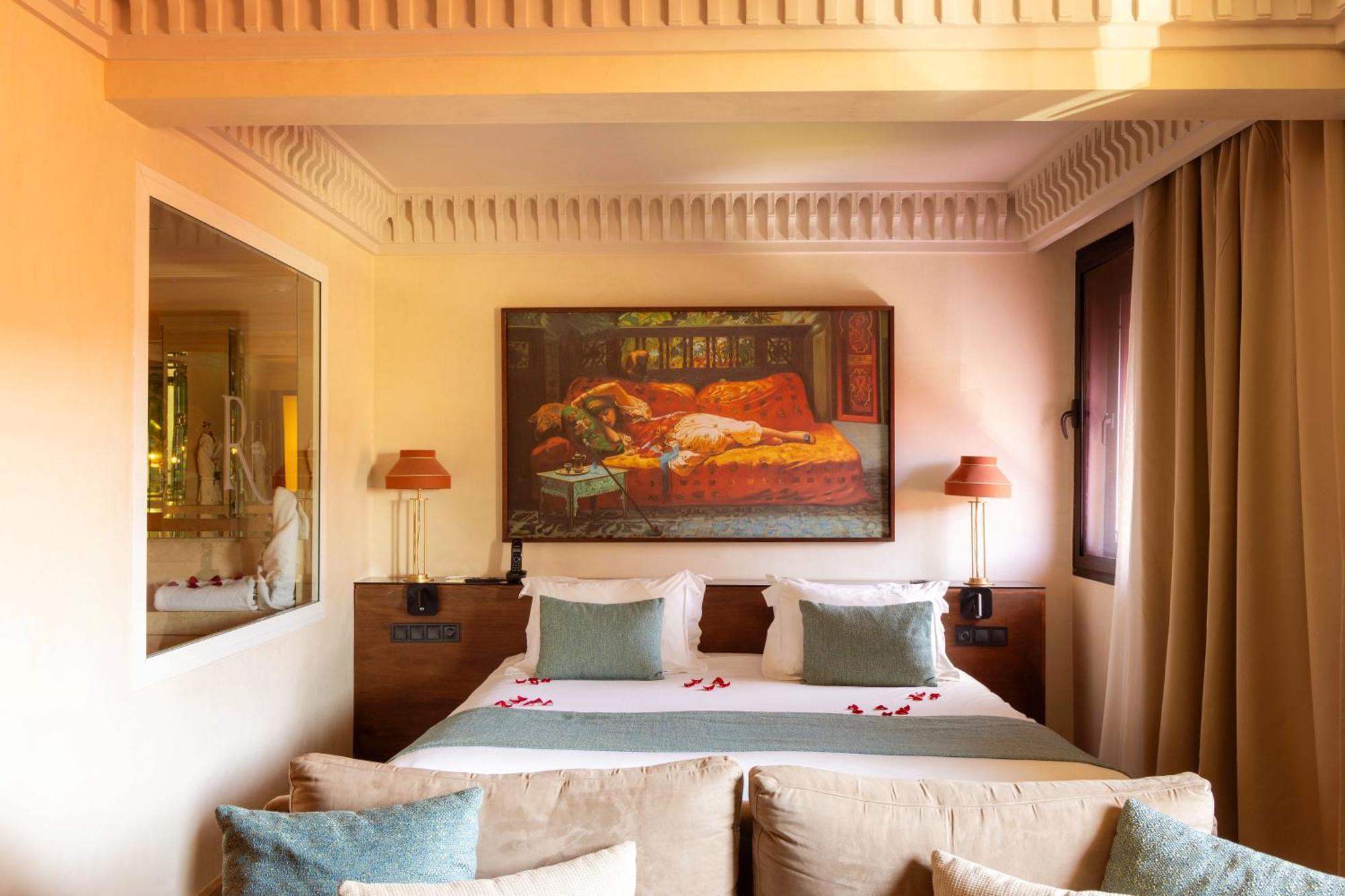 เล ฌาร์แด็ง เดอ ลา กูตูเบีย Hotel มาร์ราเกช ภายนอก รูปภาพ Suite at the Hotel