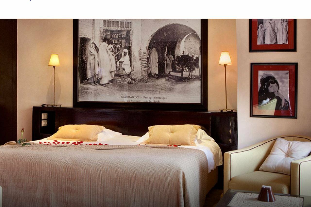 เล ฌาร์แด็ง เดอ ลา กูตูเบีย Hotel มาร์ราเกช ภายนอก รูปภาพ A room at the hotel